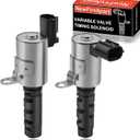 VVT Solenoid Set/Camshaft Position Actuator Set - Intake & Exhaust, Replaces OE 4884695AB 4884483AC, Fixes 2.4L Timing Issues, Compatible with Avenger, Journey, Compass, Patriot