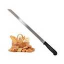 Bleteleh Bread Knife for Homemade Bread, Long Serrated Knife Stainless Steel Loaf Cutter for Cakes, Sandwiches
