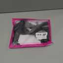 Womens Lace Garter Belts Sexy Garter Belt for Thigh Highs Plus Size Garters Lingerie Suspender Belt with 4 Strap Slip (8-10, 1pcs-black Garter(fish-mouth Clip))