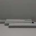 ZhiYo 2 x 2in Professional Server Rack Cable Management Raceway, 99in(6X L16.5in) Cable Raceway Kit, Electrically Safe PVC Open Slot Wire Raceway for Under Desk/Computer/Network Cords, Grey