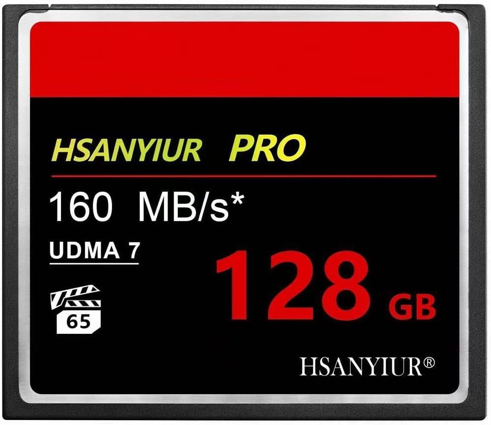 128GB UDMA Speed Up to 160MB/s,Original CF Card Camera Memory Card