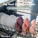 WeeSprout Suction Plates with Lids for Babies & Toddlers - 100% Silicone, Dinnerware Stays Put, Divided Design for Picky Eaters, Microwave & Dishwasher Friendly, 3 Pack (Bright Green, Blue & Grey)