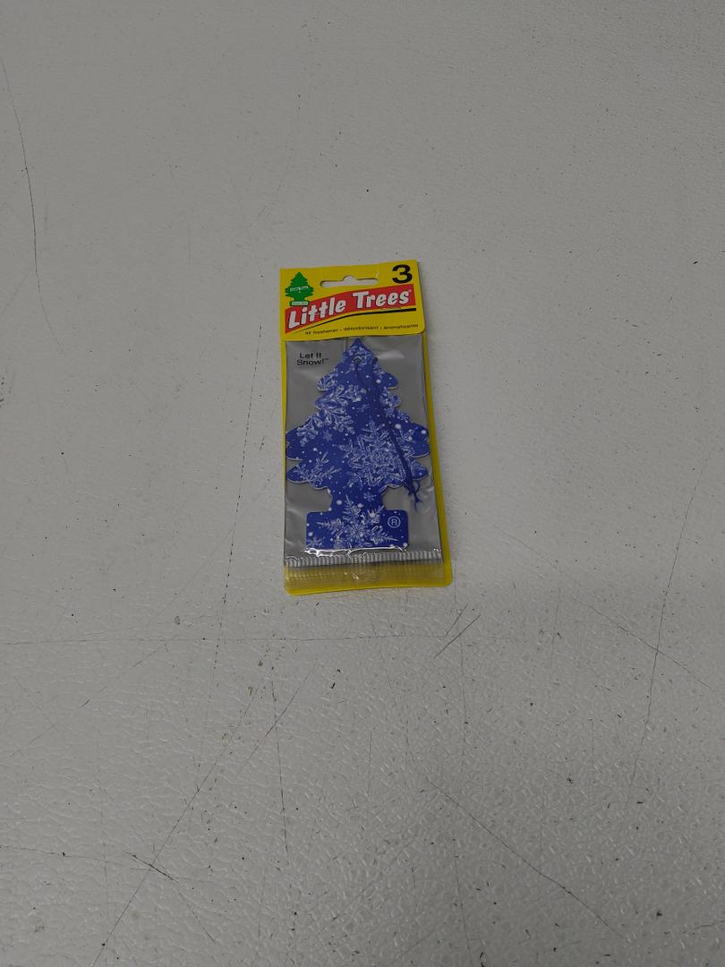 Little Trees 37455 Let It Snow Hanging Air Freshener for Car & Home 3 Pack!