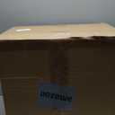 Washable Rugs 8x10, Soft Non-Slip Boho Moroccan Rug, Low-Pile Printed Area Rug Gray Rug for Living Room, Bedroom, Dining Room -Gray/Gold