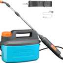 HIFAY ES4PRO Electric Sprayer 1 Gallon Builtin 4000mAh,Rechargeable Battery Powered Sprayer with Telescopic Wand,Plant Mister,Kitchen Cleaning,Indoor Watering Can for Plants (Blue)