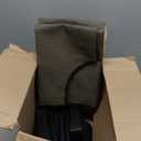 Heeyoo Elevated Dog Bed, Cooling Raised Pet Cot with Chew Proof Washable Breathable Mesh and Metal Frame, Portable Dog Cot Bed with No-Slip Feet for Outdoor or Indoor Use (42"L x 30"W x 8.4"H, Brown)