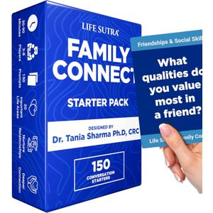 Life Sutra Couple Connect Starter Pack – 150 Conversation & Activity Cards for Adults, Fun Relationship Game for Couples, Date Night, Wedding, Anniversary, Bridal Shower & Gift for Husband Wife