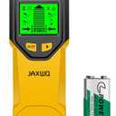 Stud Finder Wall Scanner - 5 in 1 Stud Finder Tool w/Microprocessor Chip and HD LCD Display, Stud Detector Beam Finders for the Center and Edge of Wood AC Wire Metal Studs Joist Pipe (Yellow Pear)