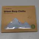 Organic Burp Cloths Baby Boy & Girl - 5-Pack Super Absorbent Cotton Burping Cloths for Babies, Soft & Plush Newborn Spit Up Rags, Infant Towels for Milk Spit Up, Unisex, Large 21" x 10" (Countryside)