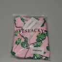 Veseacky Girls Silk Pajamas Boys Baby Button Down Hawaiian Flower Pajama Set Short Sleeve Pjs Summer Lounge Sets Sleepwear (Green leaf,6y 7y)