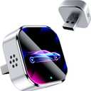 2026 Wireless CarPlay Adapter Upgrade Wired CarPlay to Wireless, Mini USB Design for Cars with Built-in Wired Apple CarPlay Plug and Play Easy Use Fast Stable Connection Car Play for iPhone (Multicolor)