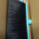 KeFanta Outdoor/ Indoor Broom for Floors, 53" Long Handle Angle Broom for Sweeping Indoor Concrete Courtyard Garage Patio Home Kitchen Office Lobby