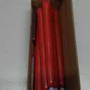 Flameless Taper Candles with Remote Control,9PACK Plastic LED Candle, Flickering Battery Operated, 9.2'Classic Tall Candles for Wedding, Party,Christmas,Home Decor (Red)