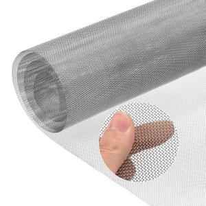 uxcell Stainless Steel Woven Wire Mesh, 16"x47" 304 Metal Screen Mesh Roll, 20 Mesh Wire Mesh Window Screen Mesh for Wall, Hole, Garden, DIY Project