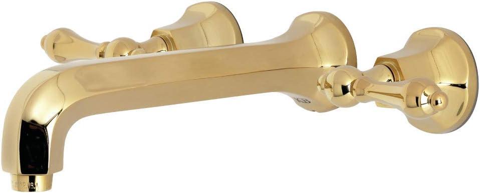Kingston Brass KS4122AL Metropolitan Bathroom Faucet, 11.06 x 8.25 x 2.44, Polished Brass