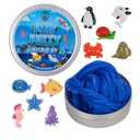 INNERACTIVE Play Putty Therapy Putty for Kids with Charms Deep Blue Sea Theraputty Medium Resistance, Increase Fine Motor Skills and Finger Strength, Physical and Occupational Therapy Toy