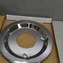 Holley 120-510 Air Cleaner Base 1 in. Drop Base Plate Chrome For Use w/14 in. Diameter Air Cleaners Air Cleaner Base