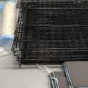 3-Tier Cat Cage Indoor: Medium Cat Enclosure Pet Playpen Detachable Metal Wire Kennel Collapsible Crate with Scratching Post & Plush Pads & Hammock for Cats Kittens