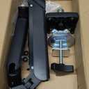 WALI Single Monitor Mount for 13-34 inch Screens, Adjustable Single Monitors Arm, Regular Screen up to 32 inch, 26.4lbs, Computer Monitor Stand for Desk, VESA 75/100mm (GSMP001N), Black, Single Arm