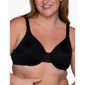 Vanity Fair Women's Beauty Back Smoothing Minimizer Bra, Minimizes Bust Line up to 1.5", Non Padded Cups up to H 36D