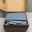 Houmiggle Sectional Couch Covers, 2 Pieces Washable L Shaped Couch Covers Sofa Blanket for Dogs Pet Friendly Sectional Sofa Slipcovers Furniture Covers,71"x 118"+ 71"x 118",(XX-Large,Dusty Blue)