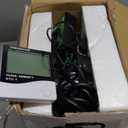 Greenhouse Heater with Digital Thermostat, Grow Tent Heaters, Overheat Protection, Fast Heating for Green House, Flower Room, Yellow-Black