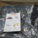 Cargo Mat with Backrest Mats for Volkswagen VW Atlas 2018-2025 2026 Car Mat Accessories(Not Fit Cross Sport), All Weather TPE Trunk Cargo Liner (Cargo Mat with Backrest Mats)