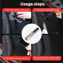 4 x Touch Up Paint for CarsCar Scratch Repair Car Accessories Touch-up Pen Car Scratch Remover for Lasting ScratchesQuick Drying, Easy to Use (black)