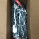 Sportneer Bike Trainer - Magnetic Stationary Bike Stand for 26-28" & 700C Wheels - Adjustable 6 Level Resistance Bike Trainer Stand for Indoor Riding with Quick Release Lever & Front Wheel Riser Block (Black)