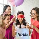 12 Pcs Bridesmaids Gift Bags Holographic Non-woven Reusable Tote Bag Bridal Shower Gifts Bag Bachelorette Party Decorations for Bridesmaid Proposal Engagement Wedding Party Favor Bags