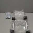 ECOTRIC Universal Side Step Compatible with Chevy (Chevrolet), Ford, Toyota, GMC, Dodge RAM, Jeep, Set of 2, Polishing Aluminum Silvery