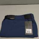 FREE SOLDIER Men's Outdoor Cargo Hiking Pants with Belt Lightweight Waterproof Quick Dry Tactical Pants Nylon Spandex (34W x 30L, Navy)