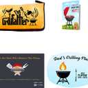 BBQ Resting Bag & Tray Barbecue Accessories Gifts for Dad, Christmas & Father's Day Smoker Outdoor Kitchen Grilling Tools Blanket & Serving Tray Gifts for Daddy Regalos para Papa