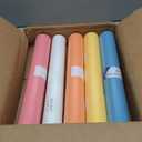 18" x 1200" (100 ft) Beach-Themed Kraft Paper Set, 45 Lbs - Light Blue, Yellow, Orange, White, Pink Kraft Paper - Made in USA Colored Paper for Crafts, Appliques for Kids, DIY, Origami