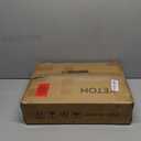 Nightstand with Charging Station, LED Night Stand with Drawers (Fabric), Bedside Table with Open Shelf, End Table with Steel Frame, 3 Drawer Dresser for Bedroom, Small Space, Black Nightstand