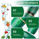 Fruit and Vegetable Washing Machine, Fruit and Vegetable Cleaner Device, Kitchen Gadget Food Purifier for Deep Cleaning Fruits, Vegetables, Rice, Meat and Tableware (Green)