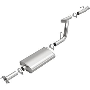 Replacement Exhaust System Kit 106-0003: Compatible with 1996-2001 Jeep Cherokee 2.5L/4.0L