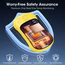 OLV Hand Warmers Rechargeable 2 Pack Strong Magnetic 18Hrs Longer Heating Portable Pocket-Sized Hand Warmer 6000mAh USB Hot Heater Birthday Gifts for Men Women Camping,Golf,Hunting,Travel Essentials