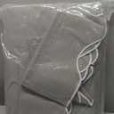 12' x 10' Retractable Patio Awning Replacement Fabric Cloth, Durable Exterior Sunshade Canopy Cloth, Reinforced Multi-Purpose Waterproof Protective Awning Cover, Gray