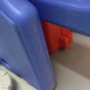 Giant 4 Connect in a Row Game, Height Adjustable Jumbo Yard Games for Kids and Adults Outdoor Play, Backyard Large Four Connect Floor Games, Patent Authorized (Blue/Red)