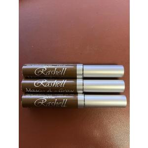 (3 Pack) RASHELL Masc-A-Gray Hair Color Mascara - Brown by Rashell