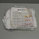 RIMELA Queen Bed Skirt 14 Inch Drop White, Wrap Around Elastic Bed Skirts Queen Size Dust Ruffle, Bedskirt for Adjustable Bed Base Solid Silky Fabric Machine Washable Easy to Install