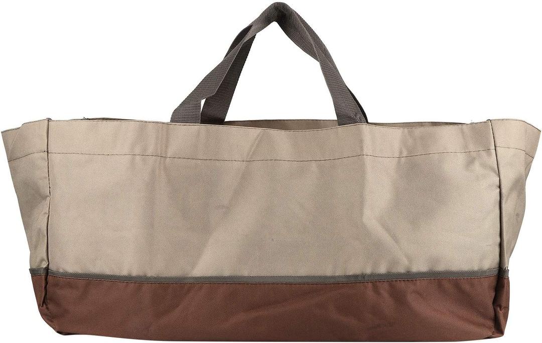 Canvas Log Carrier Bag,Waxed Durable Wood Tote, Firewood Carrying Bag Log Charcoal Tote Transport Carrier Large Capacity Waterproof, ,Extra Large Firewood Holder with Handles for Camping Best Gifts