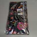 2 x 3pcs Day of The Dead Party Tablecloth, Mexican Dia De Los Muertos Table Cover Halloween Sugar Skull Floral Table Cover Fiesta Plastic Tablecloth for Party Decorations Supplies