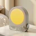 Vivilumens Sunrise Alarm Clock Wake Up Light, Night Lamp Clocks for Bedrooms with Meteors Lights, 10 White Noise Sound with 30/60/90 Timer, Dual Alarm Clock for Heavy Sleepers, Gifts for Women