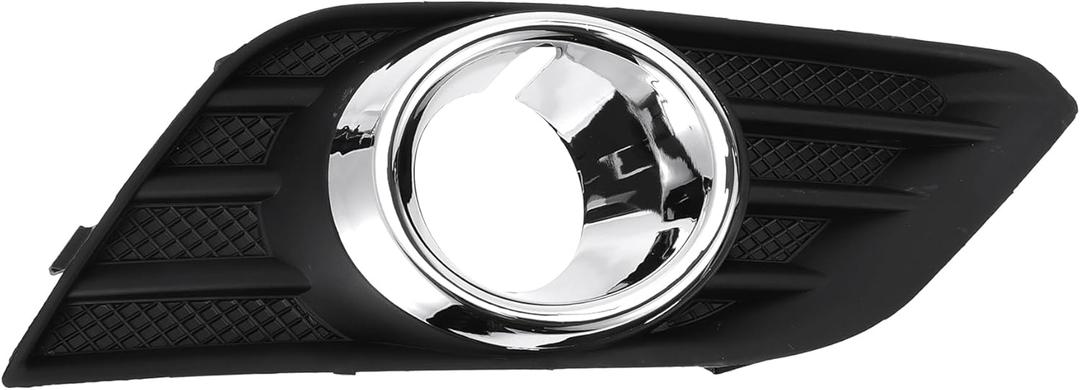 Fog Light Grill for Buick Encore 2013-2016 No.95470235 Front Right Front Lower Bumper Fog Light Cover Inserts Black,Silver Tone 1 Pc