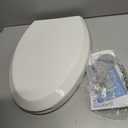 Jool Baby Quick Flip Toilet Seat with Built-in Potty & Splash Guard for Toddler Training, Slow Close (Elongated)