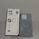 ESR for iPhone 14 Pro Case, Compatible with MagSafe, Shockproof Military-Grade Protection, Yellowing Resistant, Magnetic Phone Case for iPhone 14 Pro, Classic Hybrid Case (HaloLock), Frosted Black