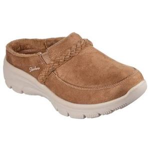 Skechers Women's Easy Going - Latte 2 Mule, TAN, 9M