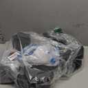 Bed Risers 12 inch Heavy Duty,Elevation in Heights 1,2,3,4,5,6,7,8,9,10,11,12 InchAdjustable Furniture Risers for Chair Table and Desk Legs Lifting (4 Pack,Black) (Square)